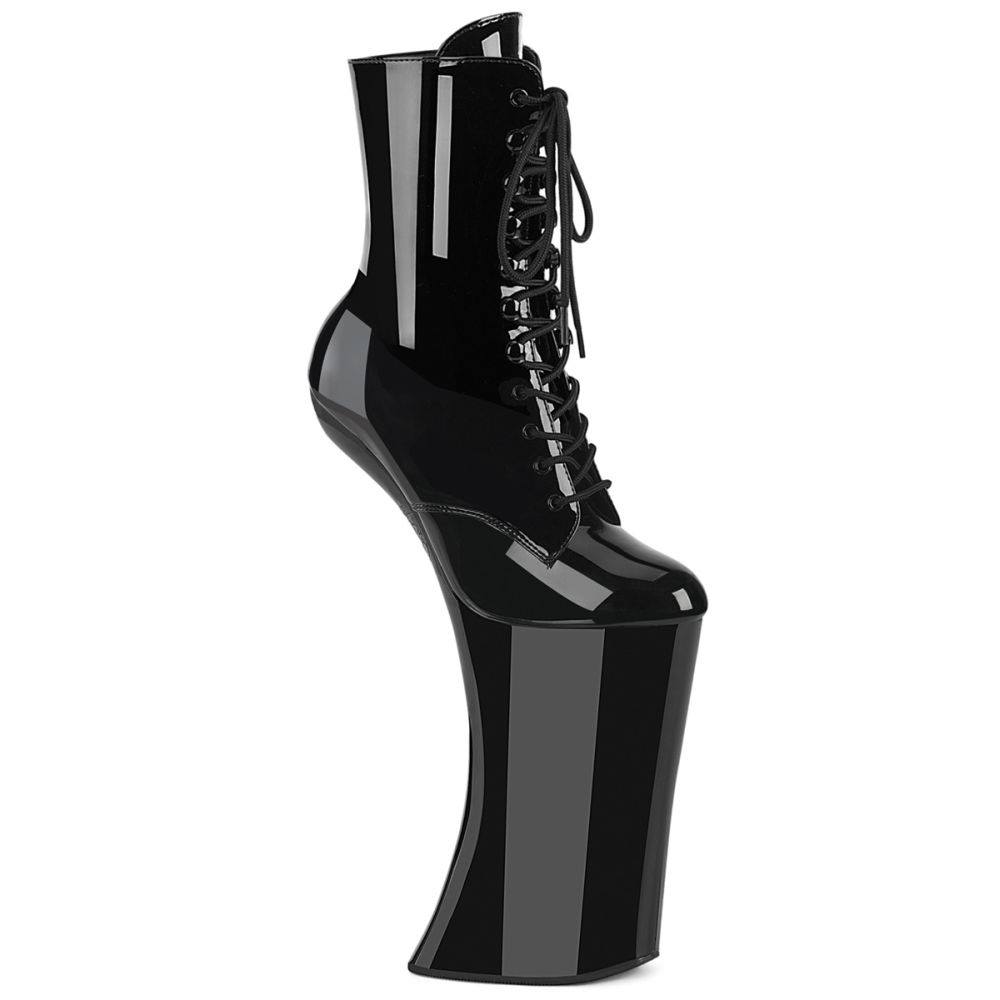 Pleaser - FORBIDDEN1020 Bottes de plateforme, Pole dance chaussures - Noir Product image